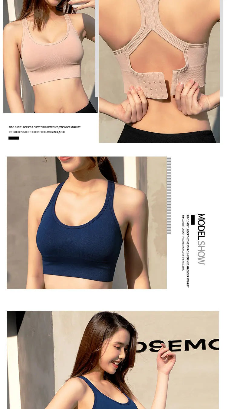 Shockproof Quick Dry Sports Bra