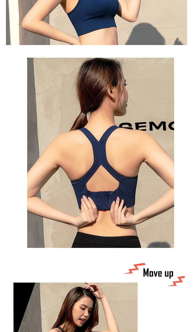 Shockproof Quick Dry Sports Bra