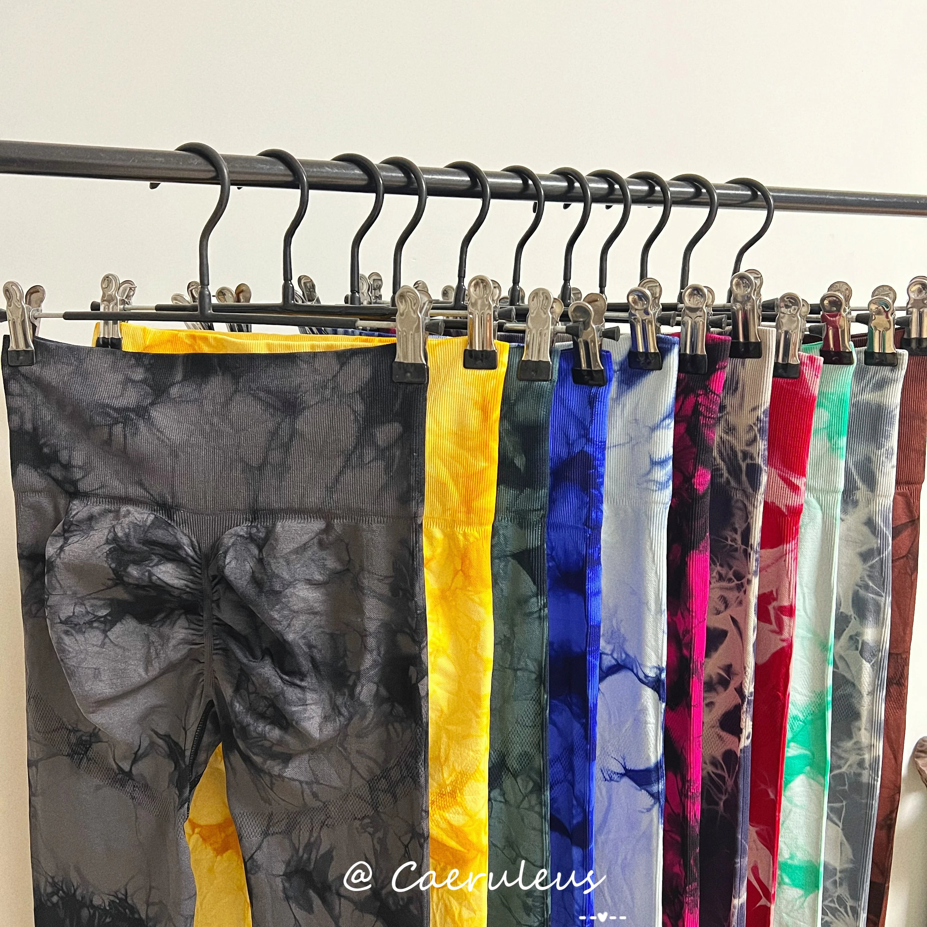 Women Athletic Tie Dye Gym Leggings