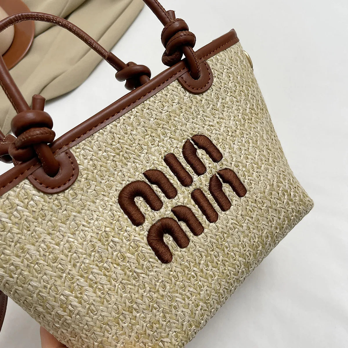 Beach Grass Woven Bag Women's