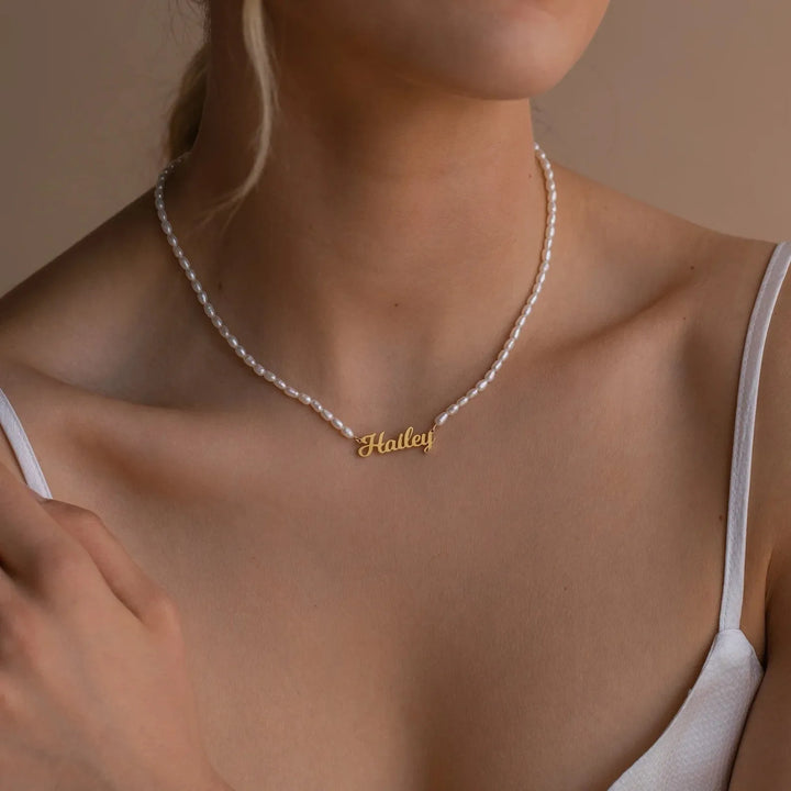 Stainless Steel Custom English Name Necklace