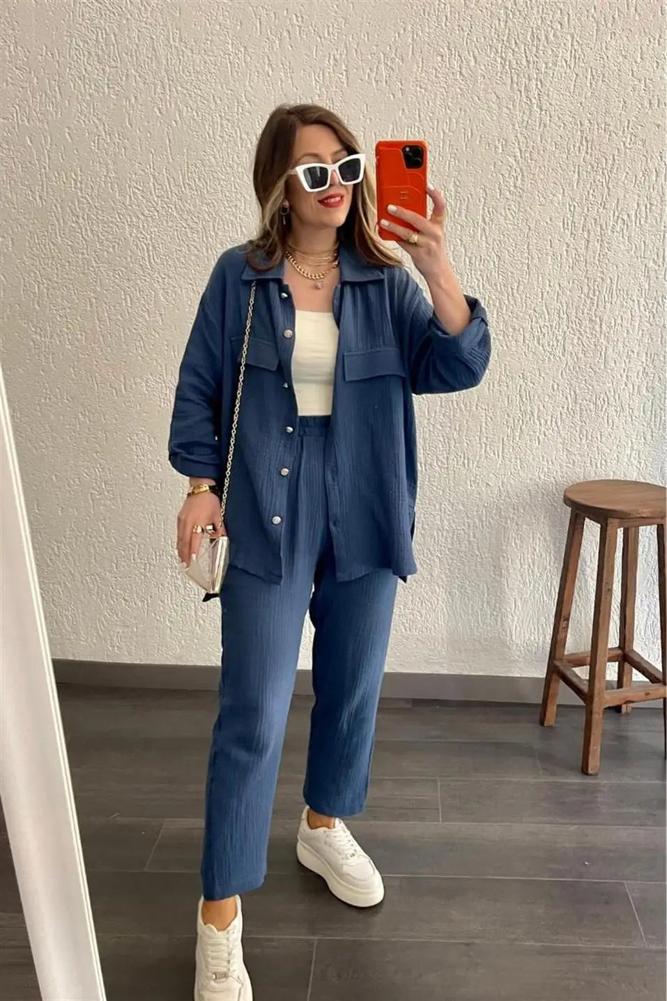 Summer women's suit Pants Set
