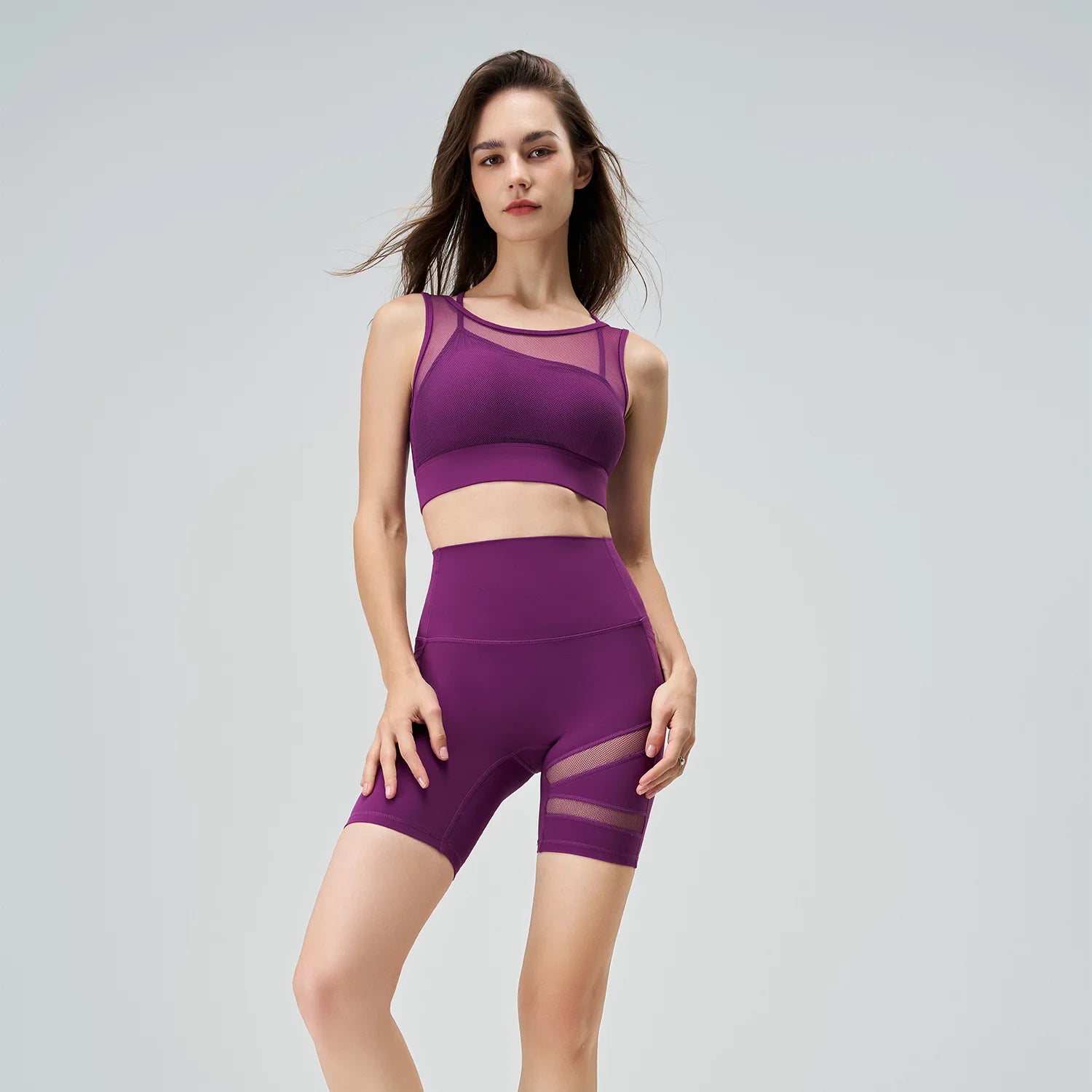 Mermaid Curve Summer Yoga Suit