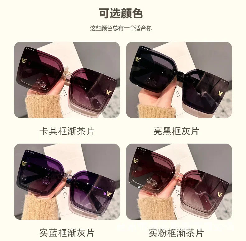 Rimeless Polarized Sunglasses