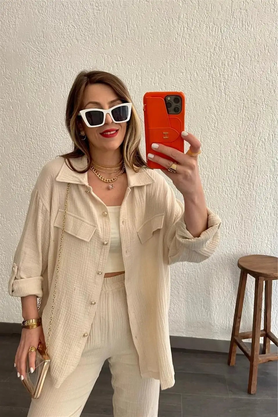Summer women's suit Pants Set