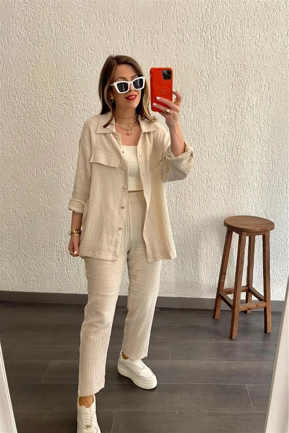 Summer women's suit Pants Set