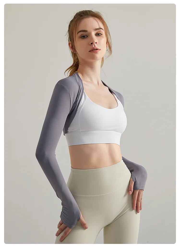 Ice Silk Shawl Arm Sleeves Women