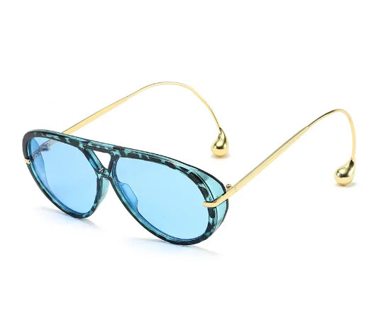 Luxury Brand Designer Oversized Pilot Sunglasses