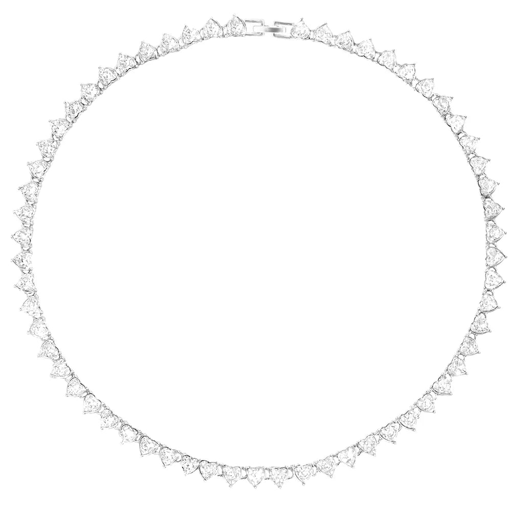 Crystal Tennis Chain Necklace