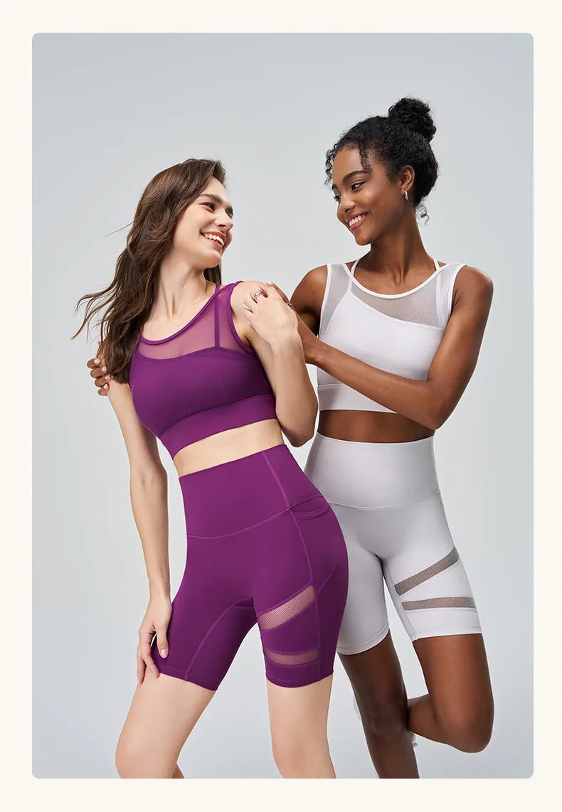 Mermaid Curve Summer Yoga Suit