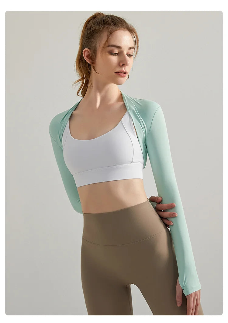 Ice Silk Shawl Arm Sleeves Women