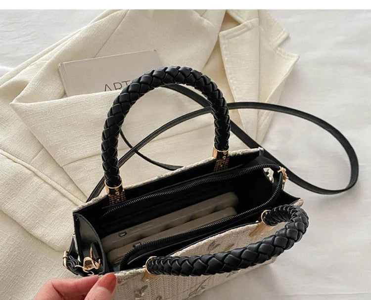 Fashion Summer Straw Top-handle Bags