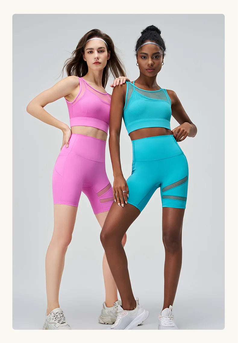 Mermaid Curve Summer Yoga Suit