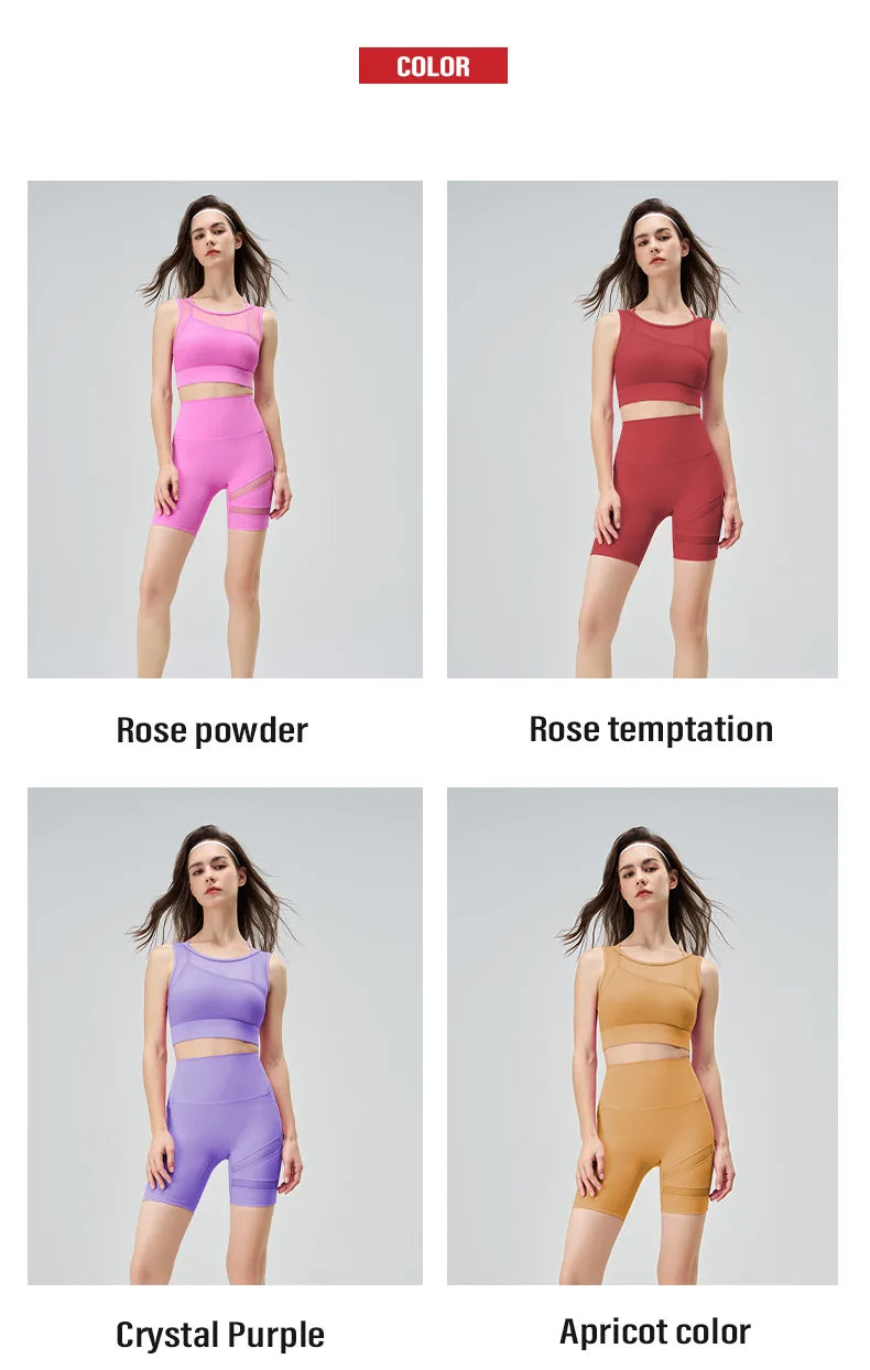 Mermaid Curve Summer Yoga Suit