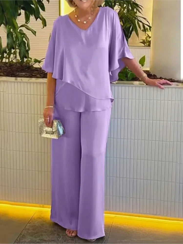 Jumpsuits Office 2piece Set