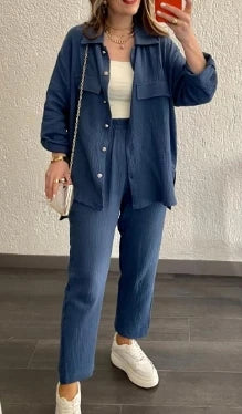 Summer women's suit Pants Set