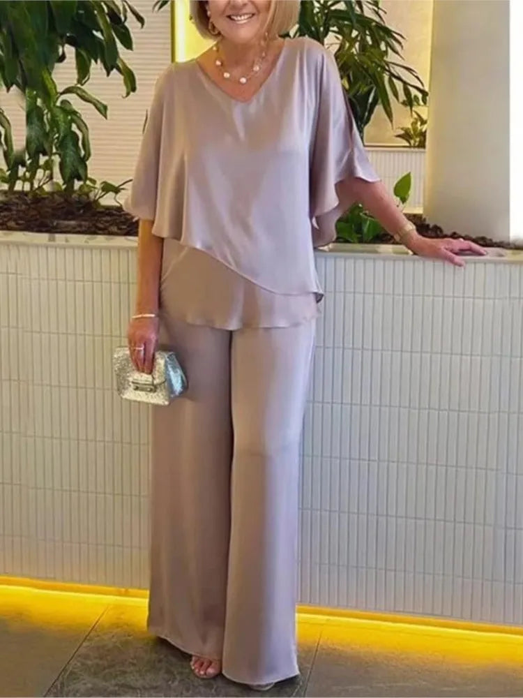 Jumpsuits Office 2piece Set