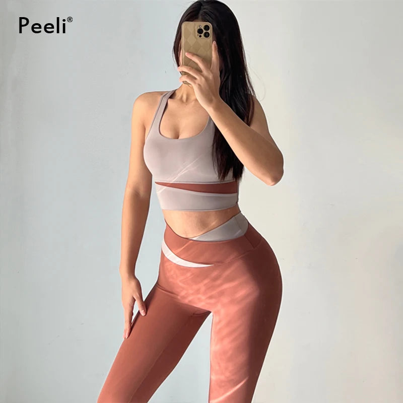 Yoga Set Women Clothing Sport Suit