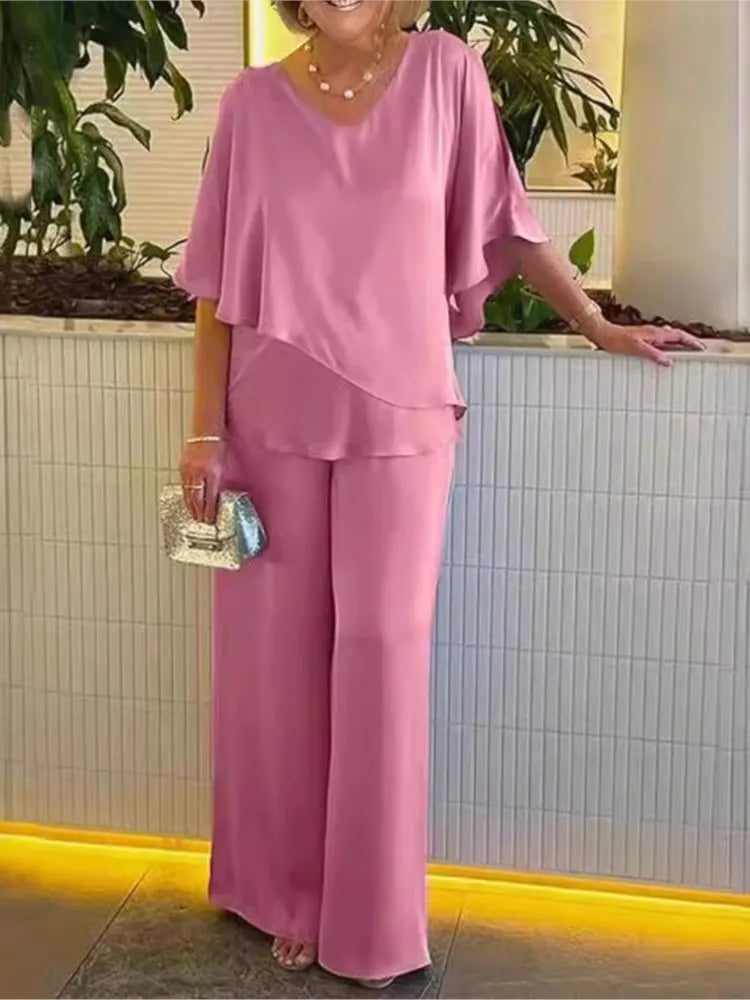 Jumpsuits Office 2piece Set