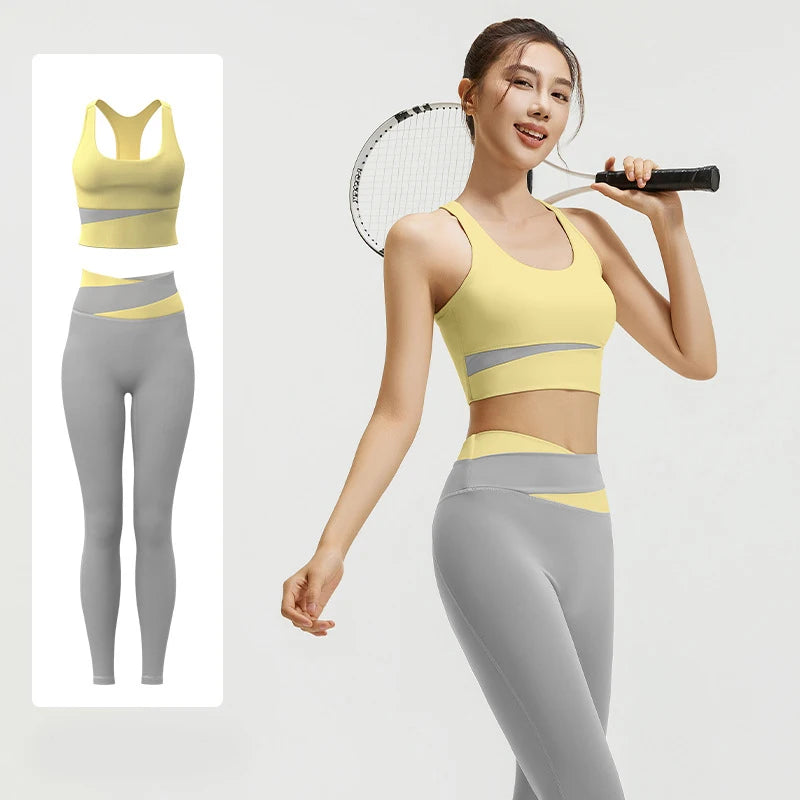 Yoga Set Women Clothing Sport Suit
