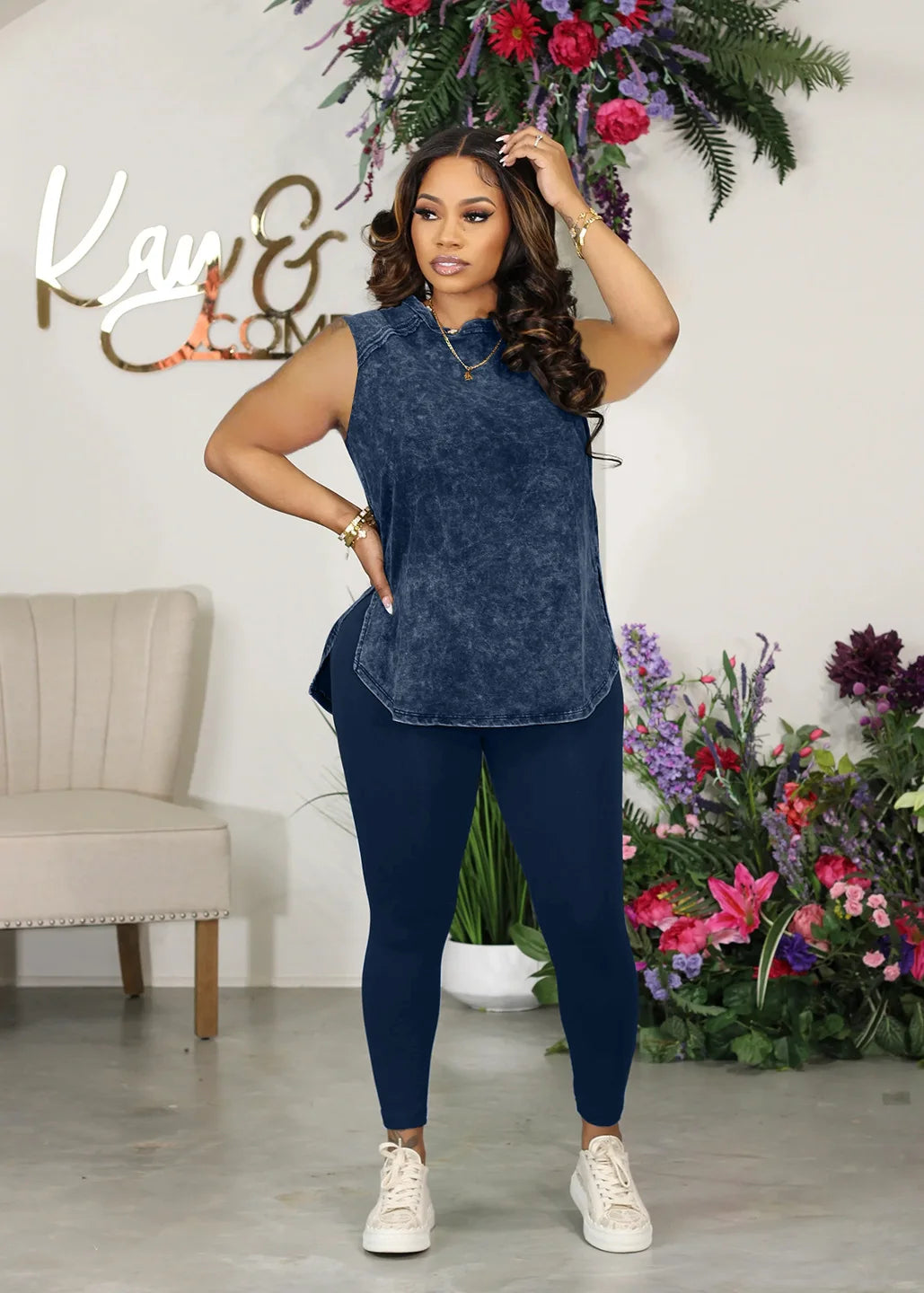 CM.YAYA Fashion Women's Set