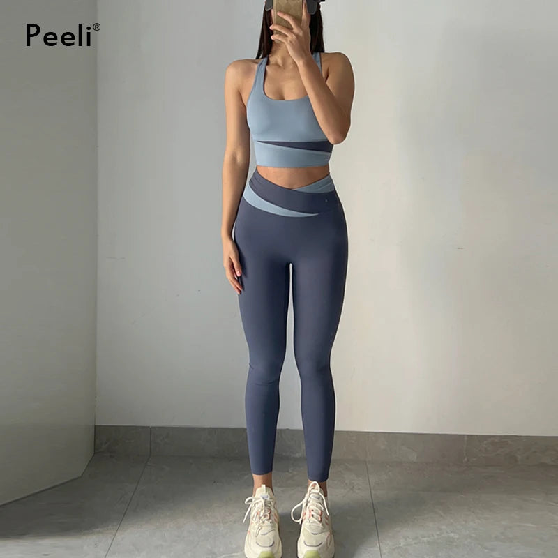 Yoga Set Women Clothing Sport Suit