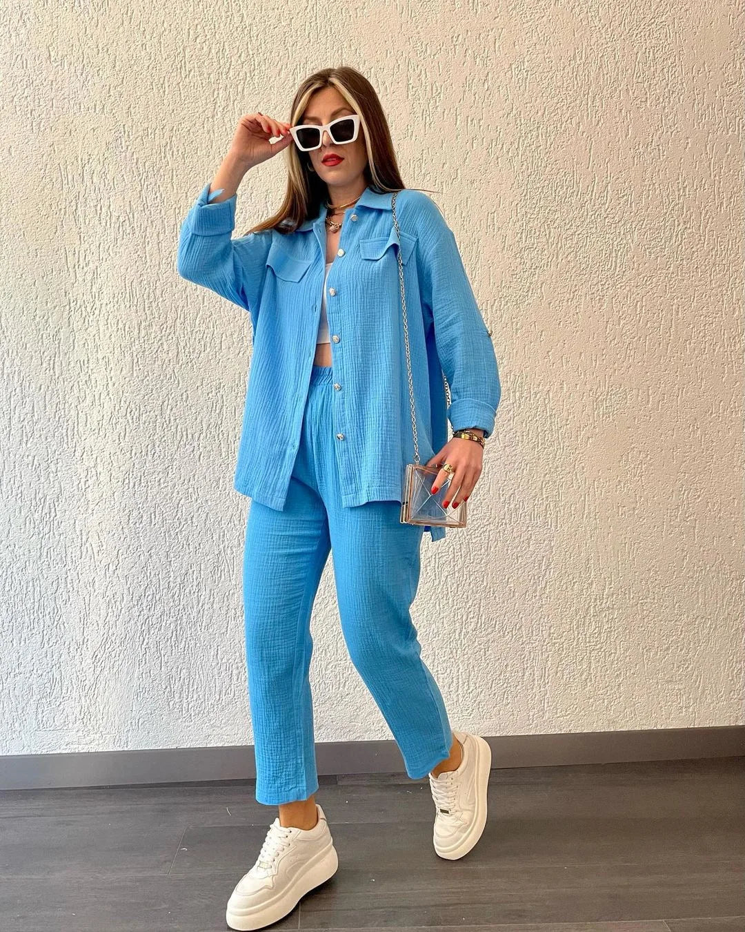 Summer women's suit Pants Set