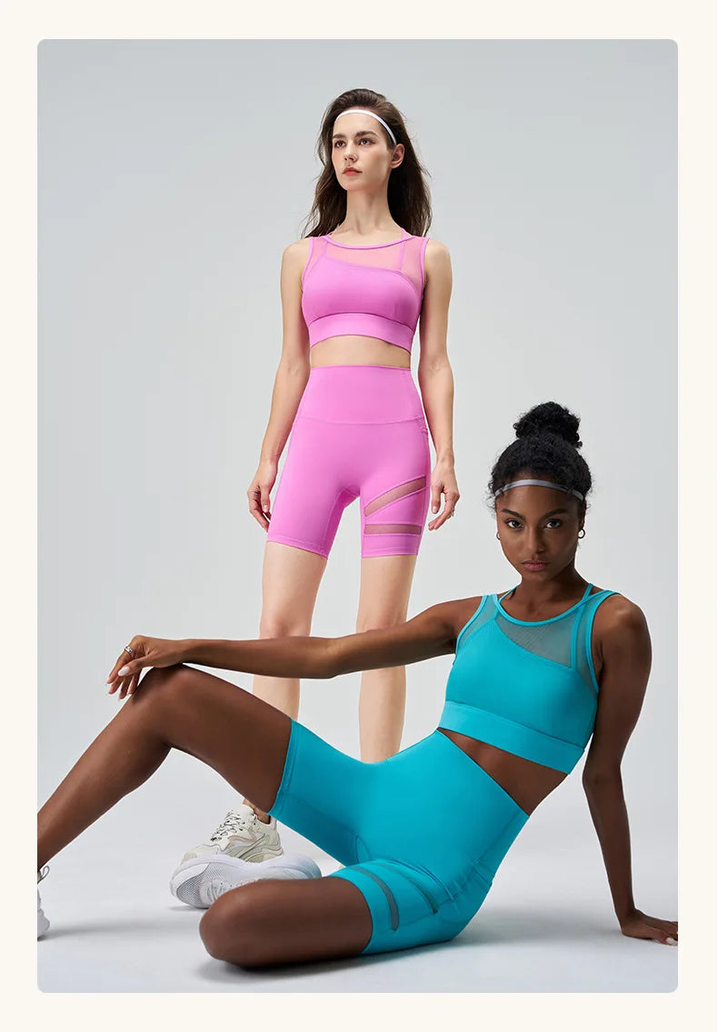 Mermaid Curve Summer Yoga Suit