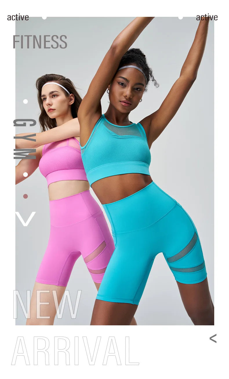 Mermaid Curve Summer Yoga Suit