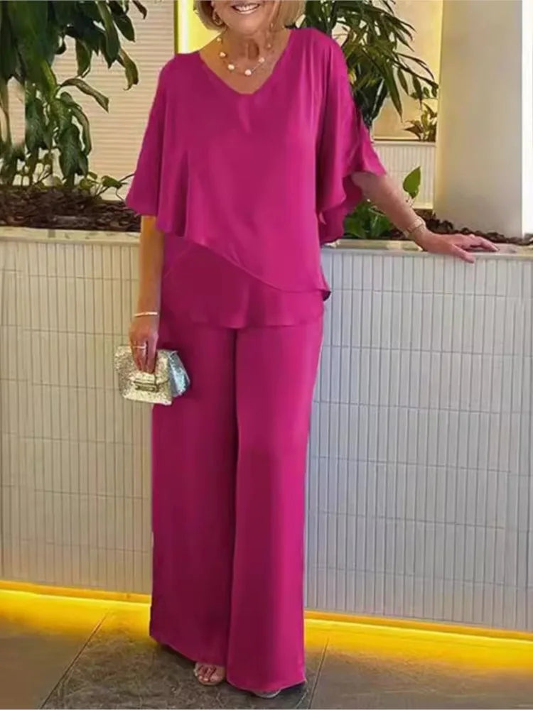 Jumpsuits Office 2piece Set