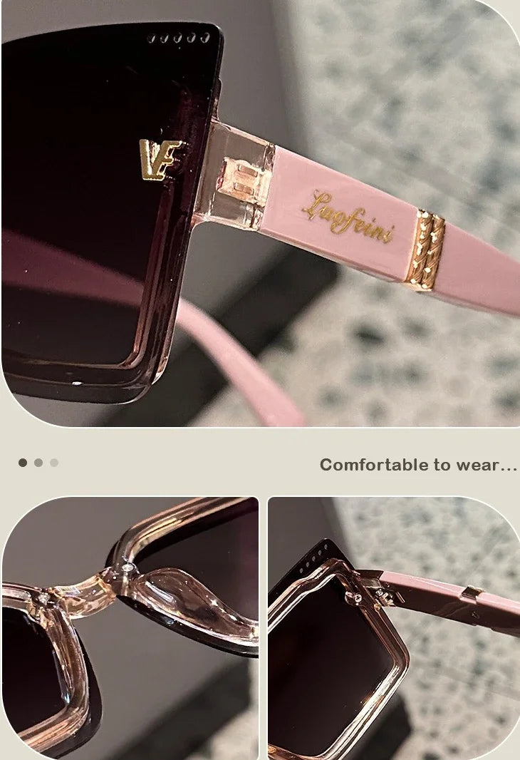 Rimeless Polarized Sunglasses