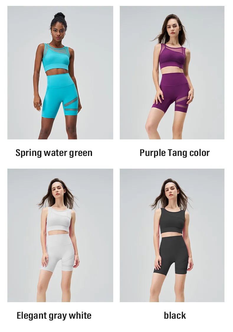 Mermaid Curve Summer Yoga Suit