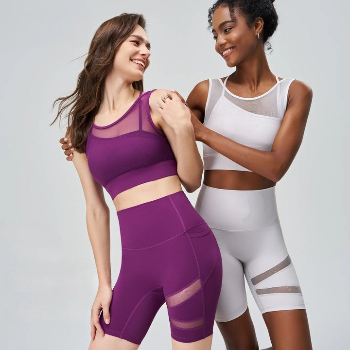 Mermaid Curve Summer Yoga Suit