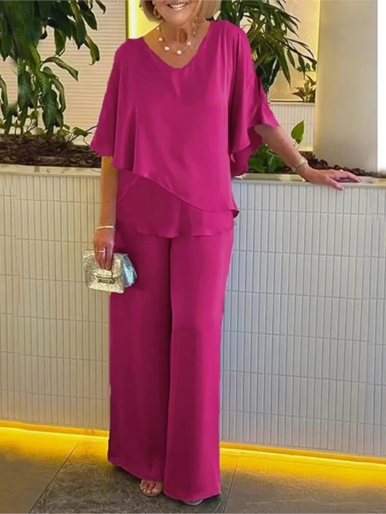 Jumpsuits Office 2piece Set