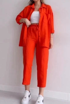 Summer women's suit Pants Set