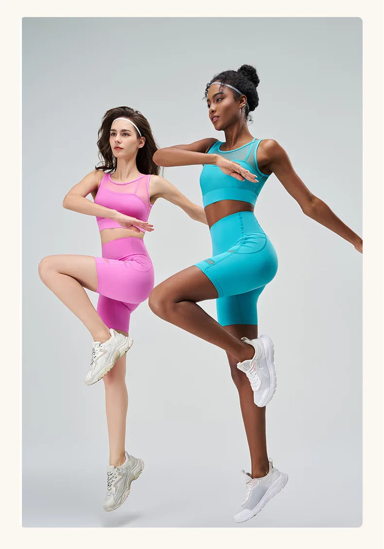 Mermaid Curve Summer Yoga Suit