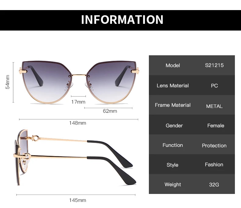 Large Frame Women Sunglasses