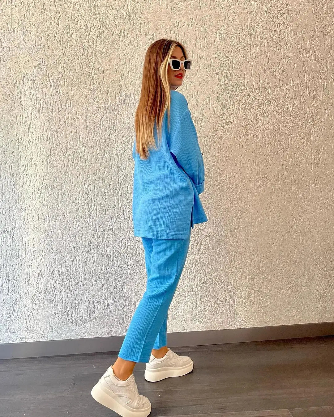 Summer women's suit Pants Set