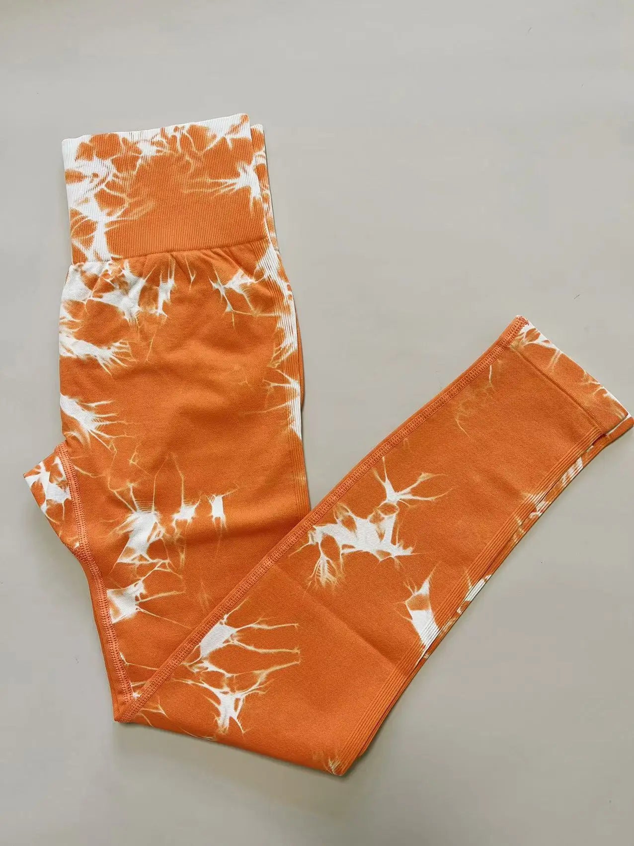 Women Athletic Tie Dye Gym Leggings