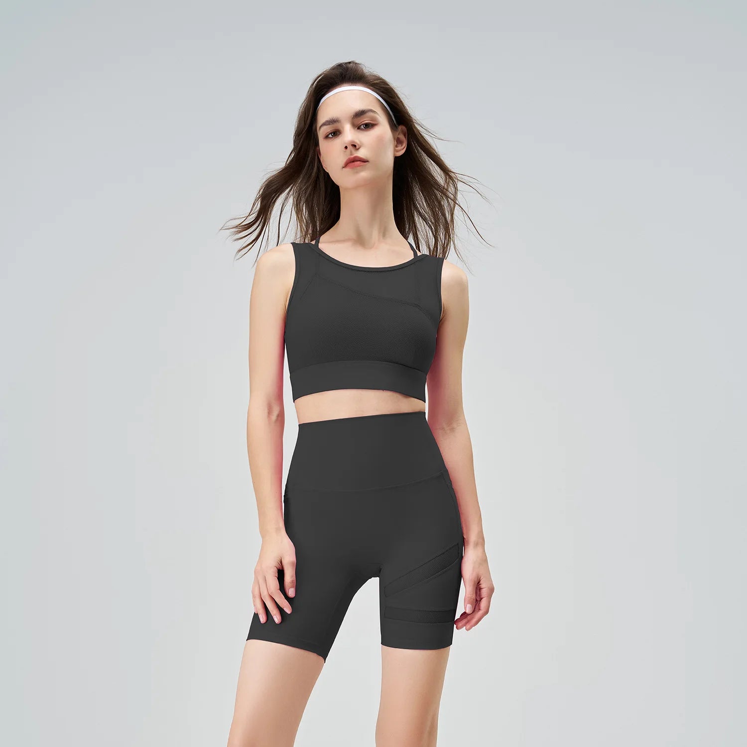 Mermaid Curve Summer Yoga Suit