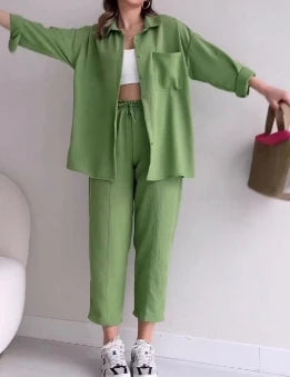 Summer women's suit Pants Set