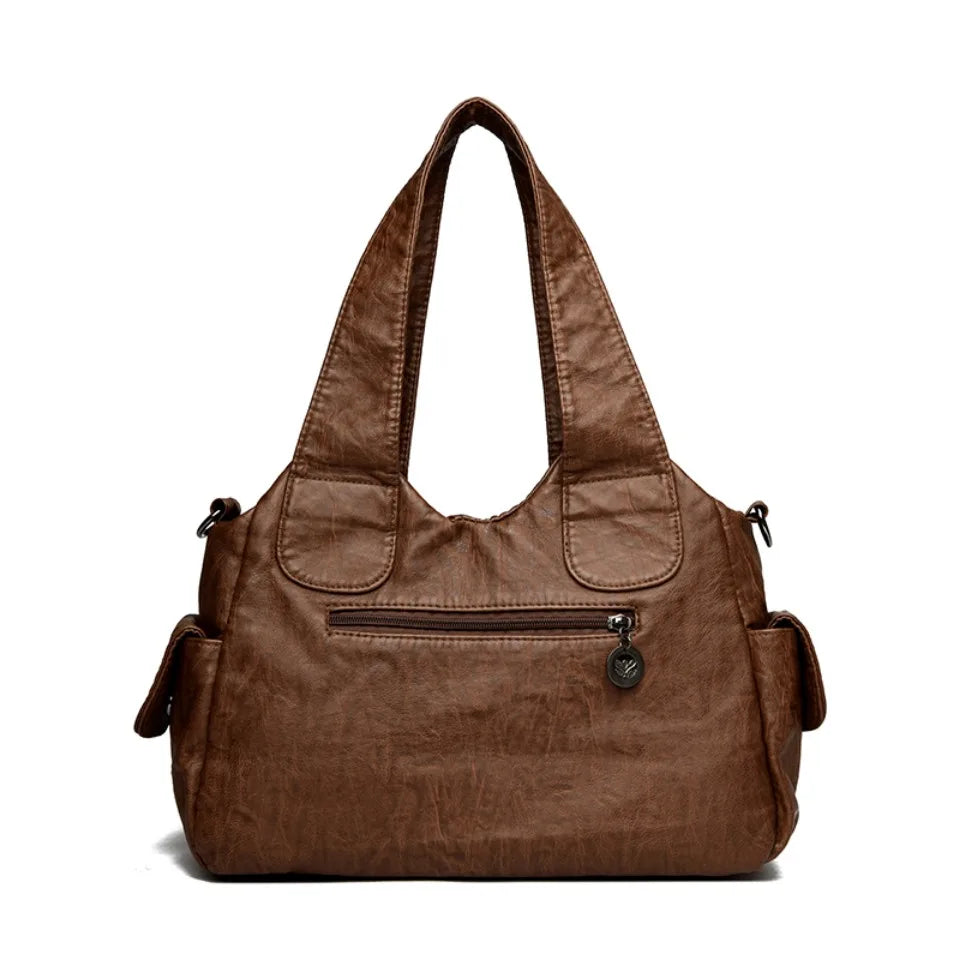 Leather Female Handbags Tote Bags