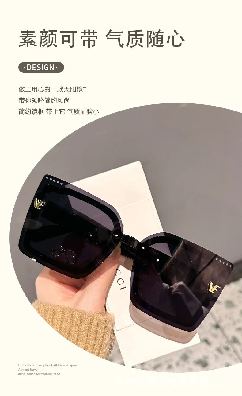 Rimeless Polarized Sunglasses