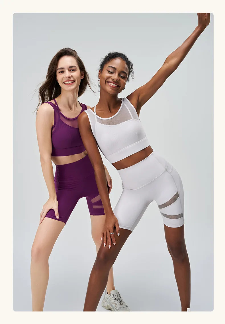 Mermaid Curve Summer Yoga Suit