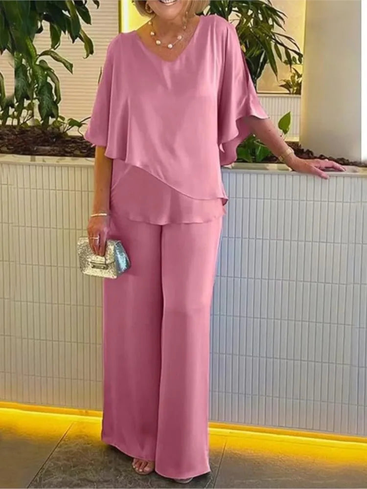 Jumpsuits Office 2piece Set