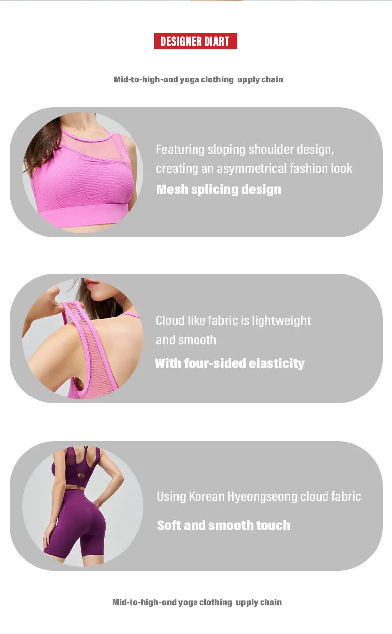 Mermaid Curve Summer Yoga Suit