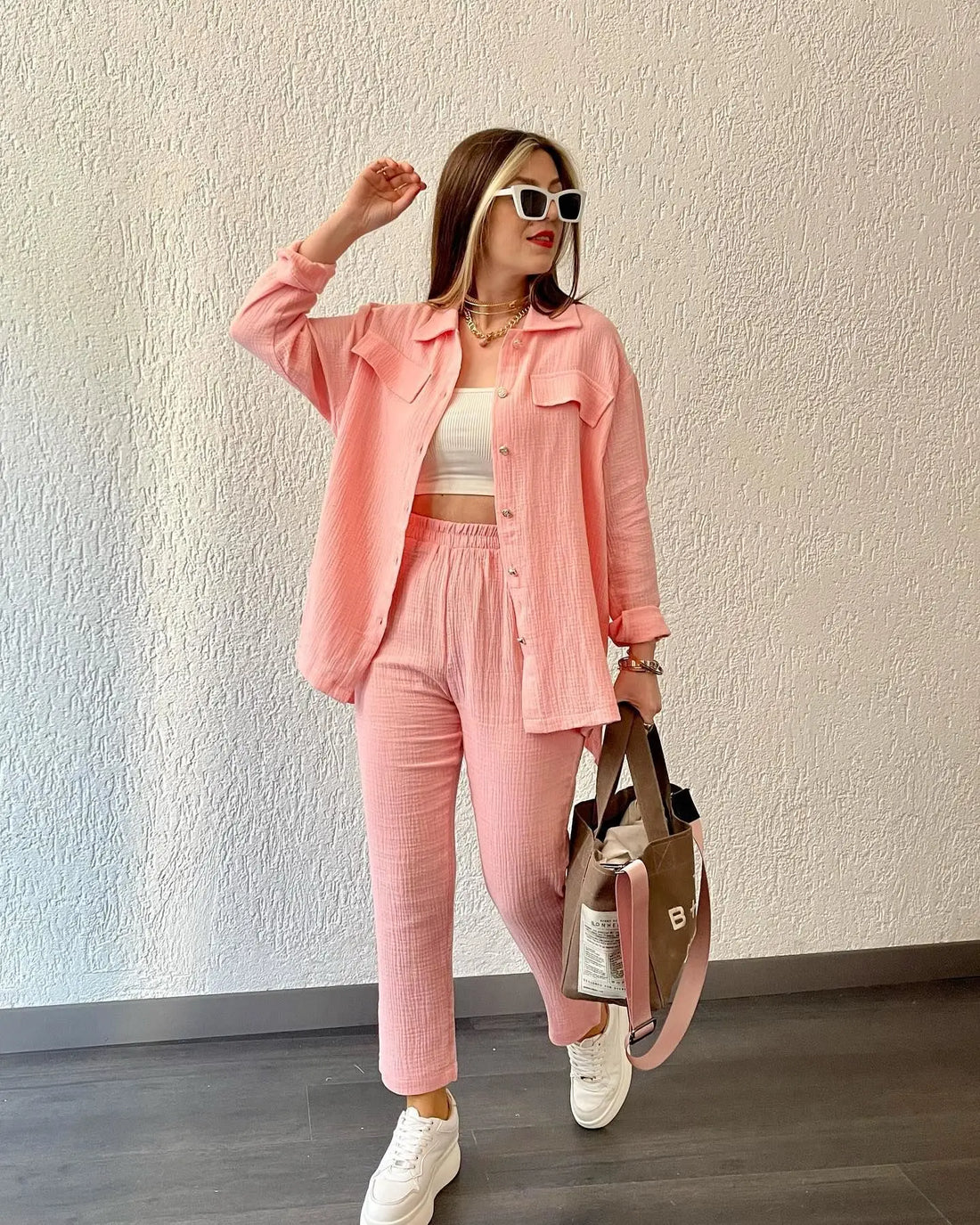 Summer women's suit Pants Set
