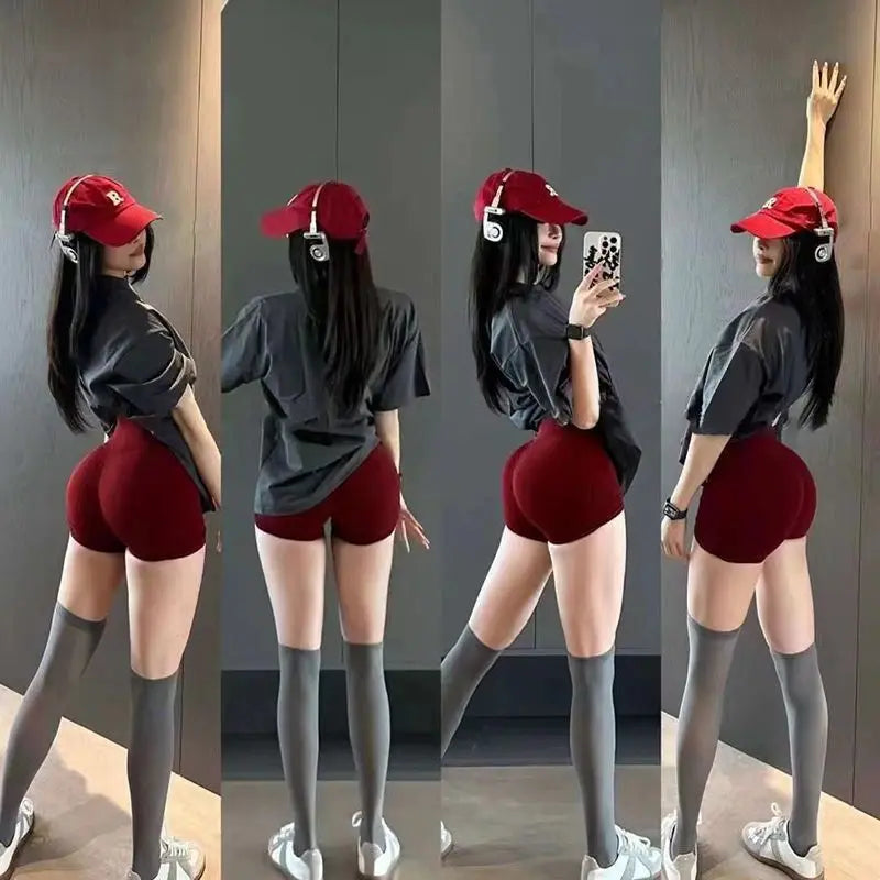 Impact Shorts Low Ribbed Band Gym Shorts