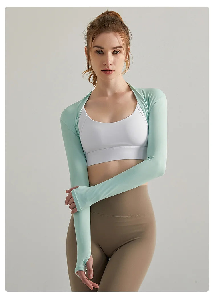 Ice Silk Shawl Arm Sleeves Women