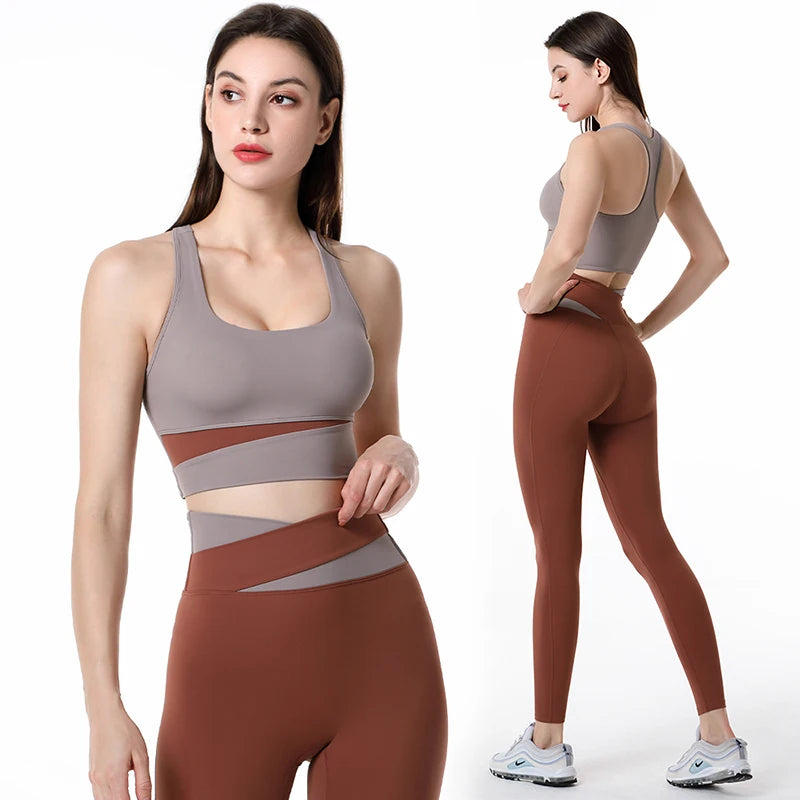 Yoga Set Women Clothing Sport Suit